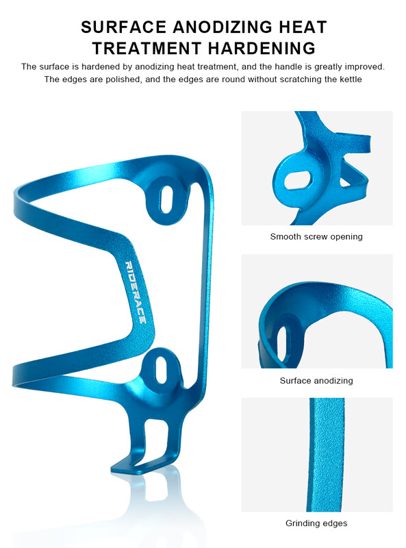 Velosipēdu pudeļu būri Alumīnija sakausējuma viegls velopudeļu turētājs āra sporta izjādes Dzērienu tējkannas plaukts riteņbraukšanas piederumi
