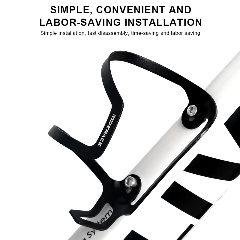 Velosipēdu pudeļu būri Alumīnija sakausējuma viegls velopudeļu turētājs āra sporta izjādes Dzērienu tējkannas plaukts riteņbraukšanas piederumi