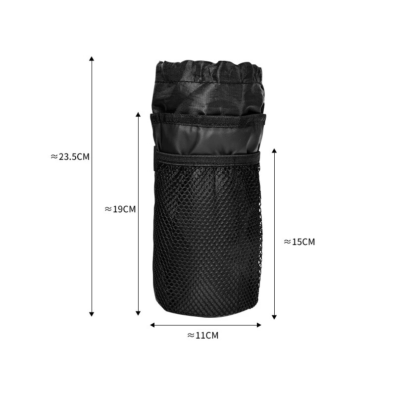 Velosipēda ūdens pudeles maiss Ceļa velosipēds Tri Bike riteņbraukšana Ūdensizturīgs rīku komplekts Pārnēsājams lielas ietilpības mobilā tālruņa enerģijas stieņa glabātuve