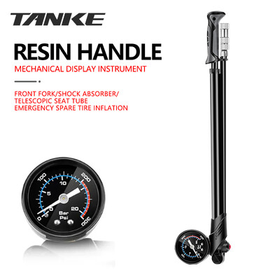 TANKE-Prijenosna zračna pumpa za bicikl, 300 psi visokog tlaka s manometrom, za amortizer stražnjeg ovjesa vilice, kotač pumpe za brdski bicikl