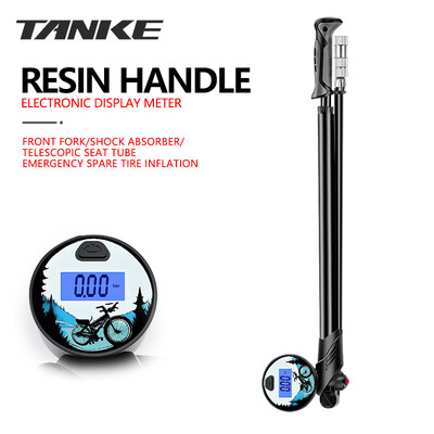 TANKE-Prijenosna zračna pumpa za bicikl, 300 psi visokog tlaka s manometrom, za amortizer stražnjeg ovjesa vilice, kotač pumpe za brdski bicikl