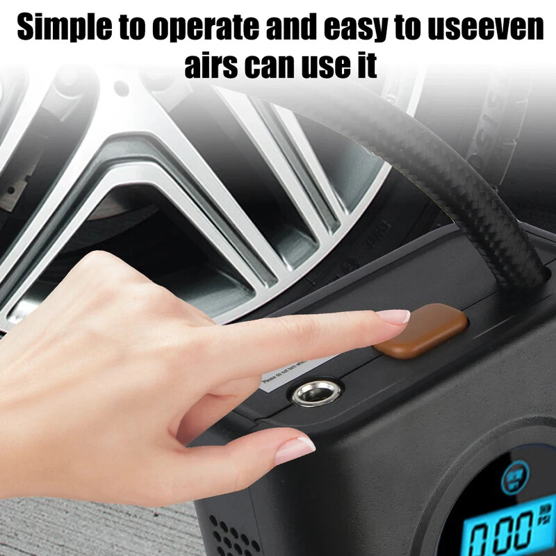 Prijenosna električna pumpa za bicikl Brza bežična pumpa za napuhavanje guma Mini električna pumpa Pumpa za bicikl za motocikl Električna lopta za vozilo