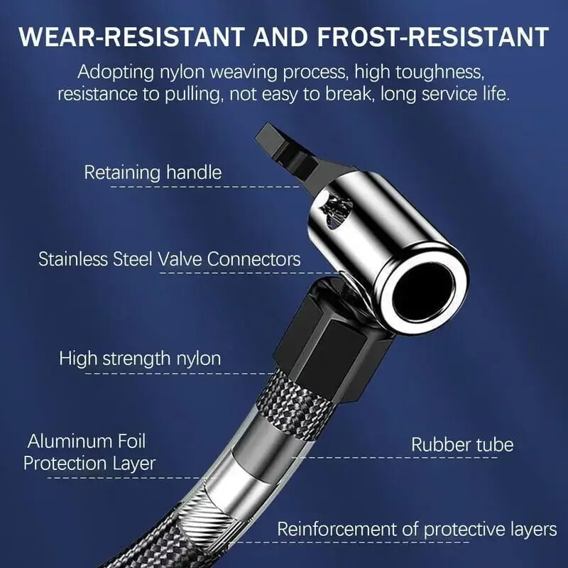 Prijenosna električna pumpa za bicikl Brza bežična pumpa za napuhavanje guma Mini električna pumpa Pumpa za bicikl za motocikl Električna lopta za vozilo