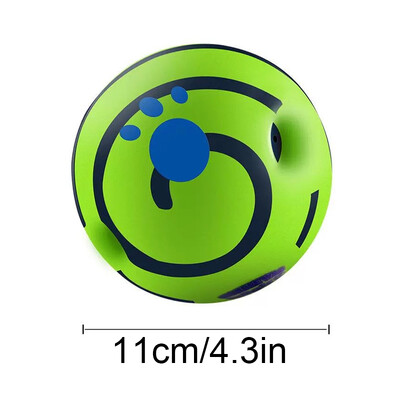 Играчка за куче Поклащане Wag Кикотене Топка Привличане на вниманието на кучето Играчка Забавни кикотящи звуци при търкаляне или разклащане Домашните любимци знаят най-добре, както се вижда по телевизията