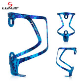 LUNJE velosipēda ūdens pudeļu būris MTB kalnu velosipēda pudeļu turētājs īpaši viegls alumīnija sakausējuma statīvs šosejas riteņbraukšanas piederumiem