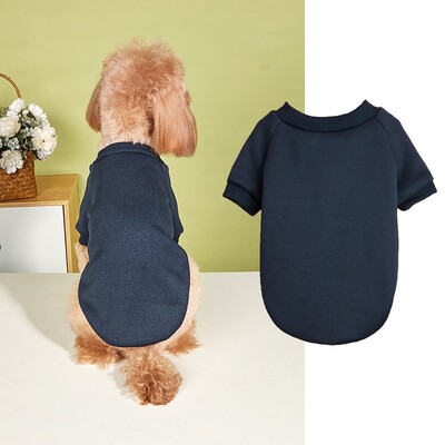 W28 Nova jesenska i zimska odjeća za kućne ljubimce, više opcija, elegantne jednobojne tople majice s kapuljačom za Chihuahua, Schnaucer, Bichon