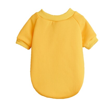 W28 Nova jesenska i zimska odjeća za kućne ljubimce, više opcija, elegantne jednobojne tople majice s kapuljačom za Chihuahua, Schnaucer, Bichon