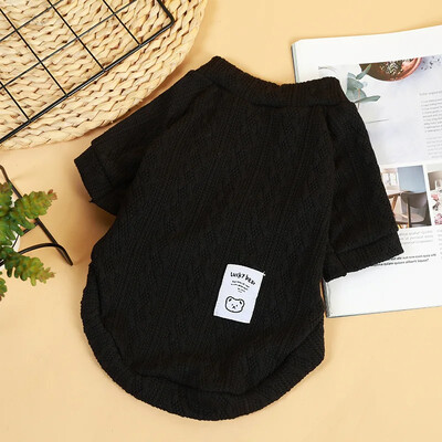 Džemper za male kućne ljubimce Donji dio majice za pse Zimska topla odjeća za male pse, jazavčar, šnaucer, čivava, majica s kapuljačom za pse