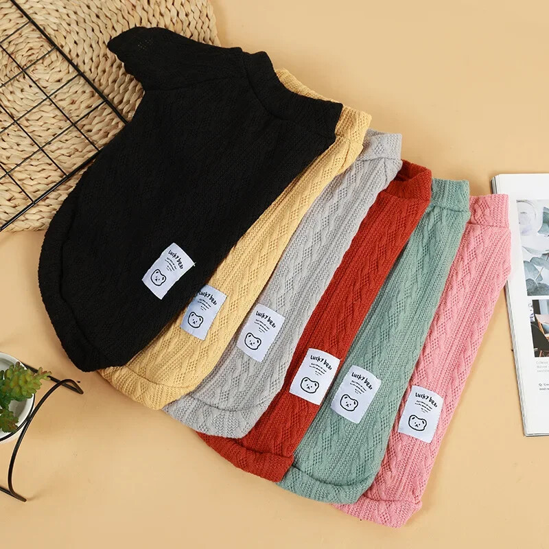 Džemper za male kućne ljubimce Donji dio majice za pse Zimska topla odjeća za male pse, jazavčar, šnaucer, čivava, majica s kapuljačom za pse