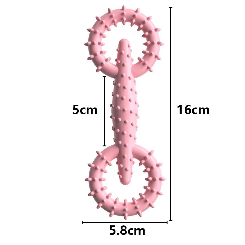 Košļājamā rotaļlieta sunim, velkamajam gredzenam, kucēna košļājamā rotaļlieta Neiznīcināma mājdzīvnieku vilkšanas rotaļlieta Interaktīva kucēna košļājamā rotaļlieta garlaicības mazināšanai zobu tīrīšanai
