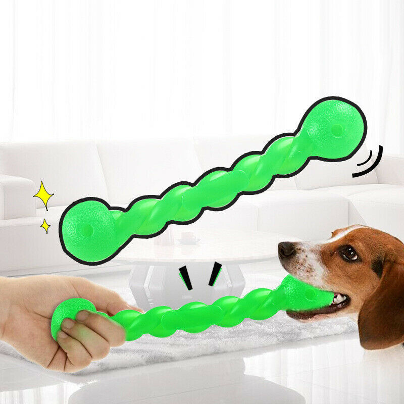 Интерактивна играчка за обучение на домашни кучета Pet Funny Molar Stick Здрава гума Издръжлива играчка за почистване на зъби Дълъг размер Играчка за дъвчене For Medium Large