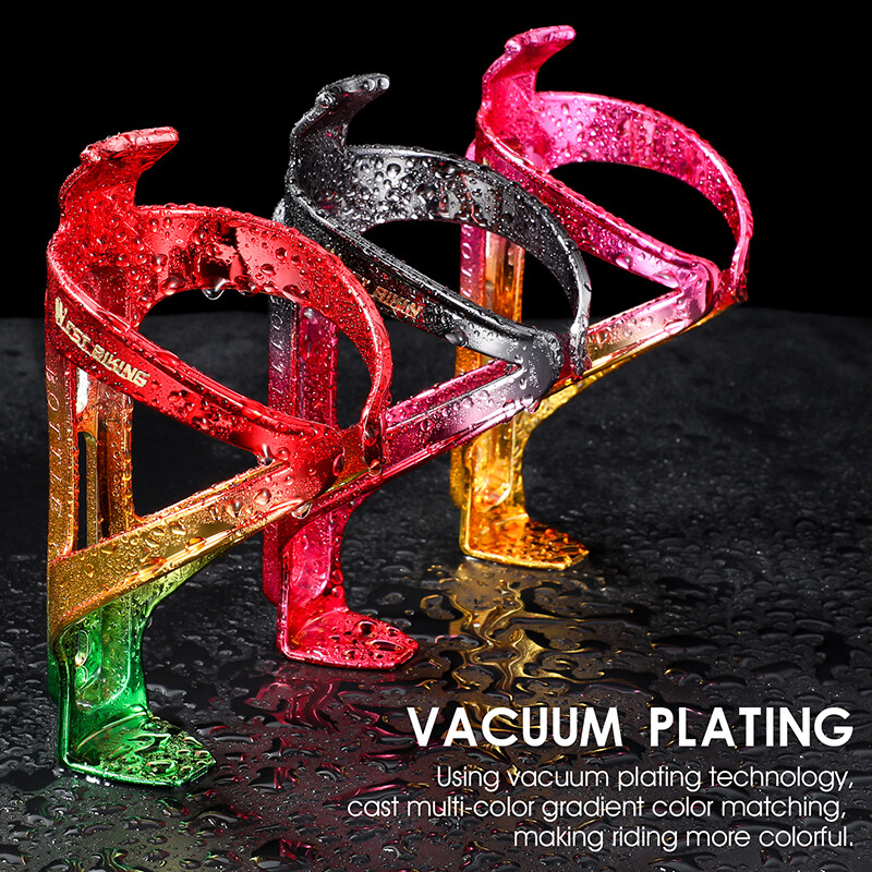 WEST BIKING Īpaši viegls ūdens pudeļu būris Krāsains PC MTB šosejas velosipēda pudeļu turētājs Riteņbraukšanas piederumi Velosipēdu pudeļu būris