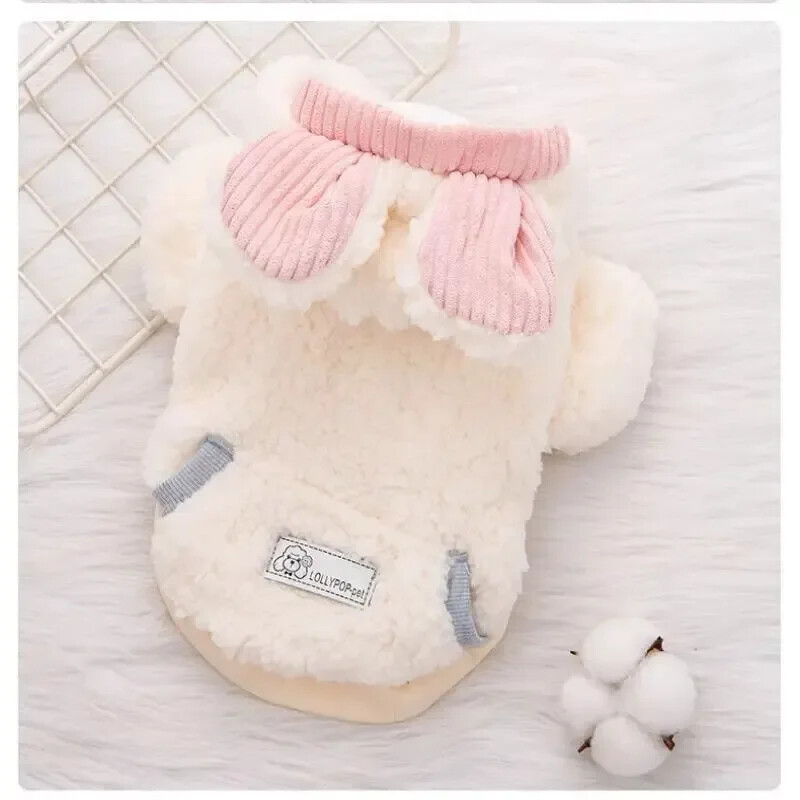 Kaķu drēbes Rudens un ziemas suņu apģērbi Jauki, silti, polsterēti, biezināti ziemas rotaļu baikeru šnauceru apģērbi maziem suņiem mājdzīvniekiem