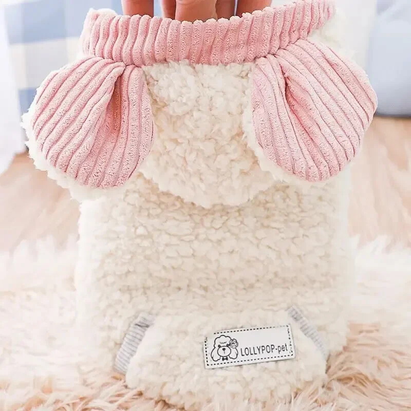 Kaķu drēbes Rudens un ziemas suņu apģērbi Jauki, silti, polsterēti, biezināti ziemas rotaļu baikeru šnauceru apģērbi maziem suņiem mājdzīvniekiem