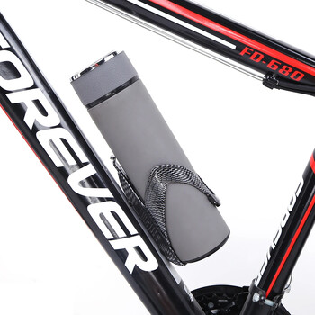 Portabidones Ciclismo Carbon Fiber+Glass Fiber Road Bike Bicycle Cycling MTB Θήκη για μπουκάλια νερού Κλουβί ράφι μπουκαλιών ποδηλάτου