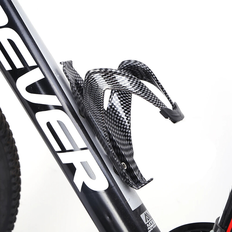 Portabidones Ciclismo oglekļa šķiedras + stikla šķiedras šosejas velosipēds MTB ūdens pudeles turētājs būra pudeļu bagāžnieks