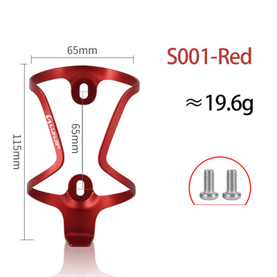 Държач за бутилка за вода за MTB велосипед Свръхлека клетка за бутилка за велосипед от алуминиева сплав Лека скоба за бутилка за колоездене Части за велосипед