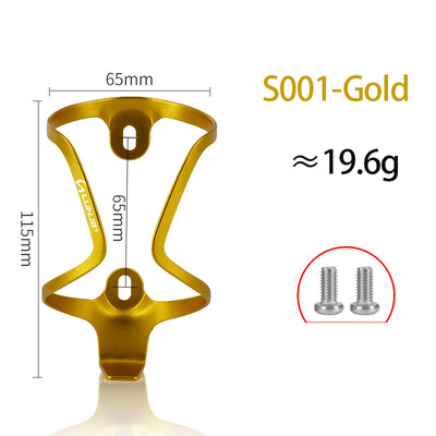 Държач за бутилка за вода за MTB велосипед Свръхлека клетка за бутилка за велосипед от алуминиева сплав Лека скоба за бутилка за колоездене Части за велосипед