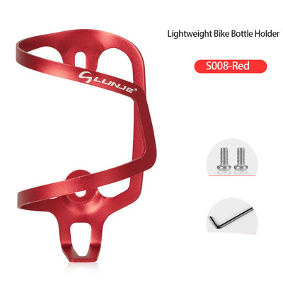 Държач за бутилка за вода за MTB велосипед Свръхлека клетка за бутилка за велосипед от алуминиева сплав Лека скоба за бутилка за колоездене Части за велосипед
