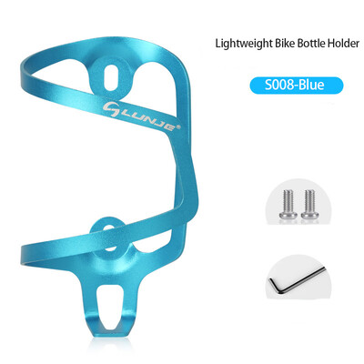 Държач за бутилка за вода за MTB велосипед Свръхлека клетка за бутилка за велосипед от алуминиева сплав Лека скоба за бутилка за колоездене Части за велосипед
