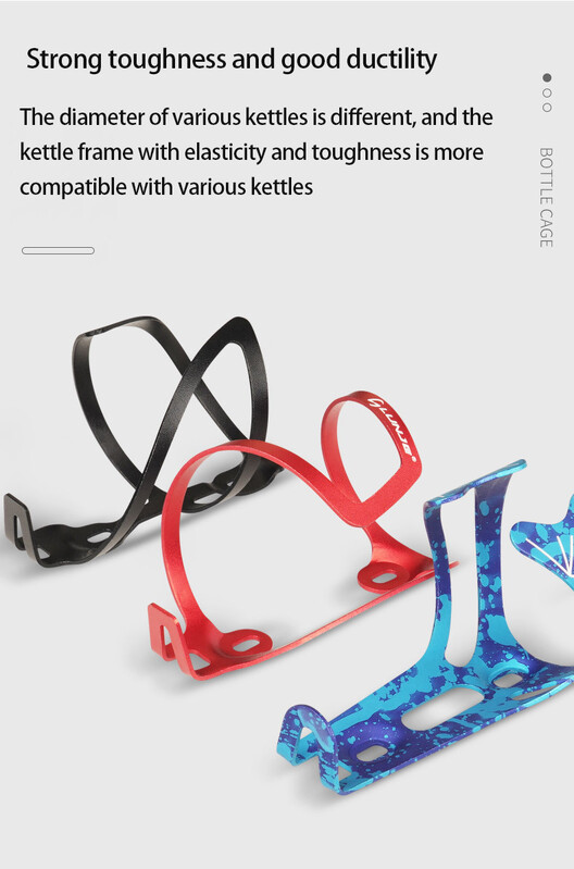 Държач за бутилка за вода за MTB велосипед Свръхлека клетка за бутилка за велосипед от алуминиева сплав Лека скоба за бутилка за колоездене Части за велосипед