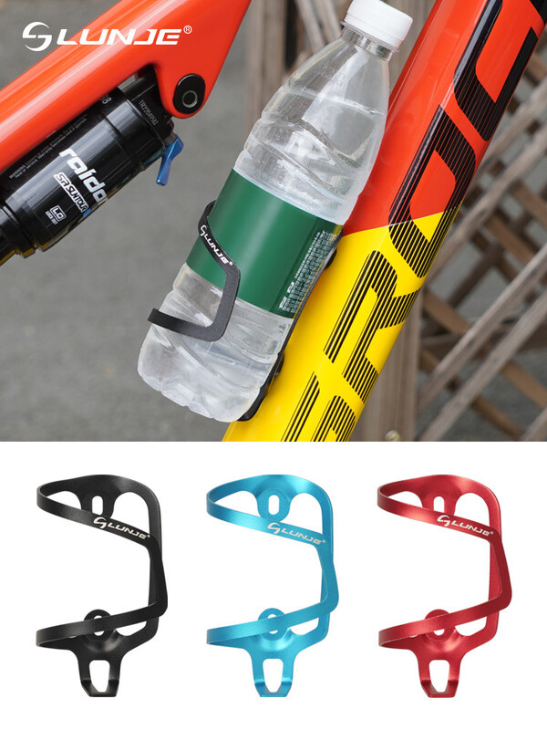 Държач за бутилка за вода за MTB велосипед Свръхлека клетка за бутилка за велосипед от алуминиева сплав Лека скоба за бутилка за колоездене Части за велосипед
