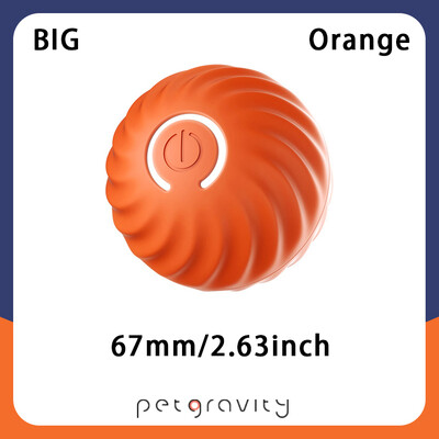 Pet Gravity Pet Toy Ball Automatic Moving Dog Toy Ball Smart USB Jumping Rotating Interactive Dog Chew Toy Ball for Puppy Ball