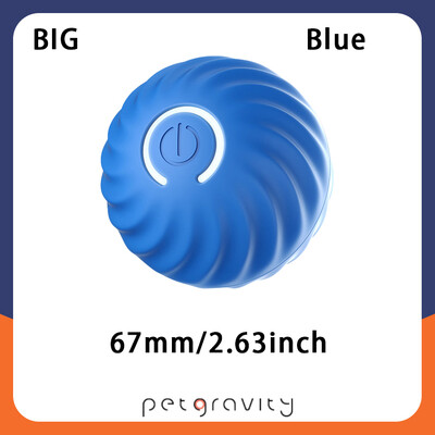 Pet Gravity Pet Toy Ball Automatic Moving Dog Toy Ball Smart USB Jumping Rotating Interactive Dog Chew Toy Ball for Puppy Ball