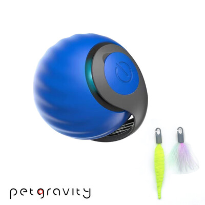 Pet Gravity Pet Toy Ball Automatic Moving Dog Toy Ball Smart USB Jumping Rotating Interactive Dog Chew Toy Ball for Puppy Ball