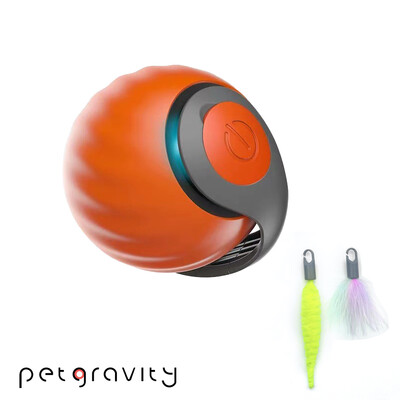 Pet Gravity Pet Toy Ball Automatic Moving Dog Toy Ball Smart USB Jumping Rotating Interactive Dog Chew Toy Ball for Puppy Ball