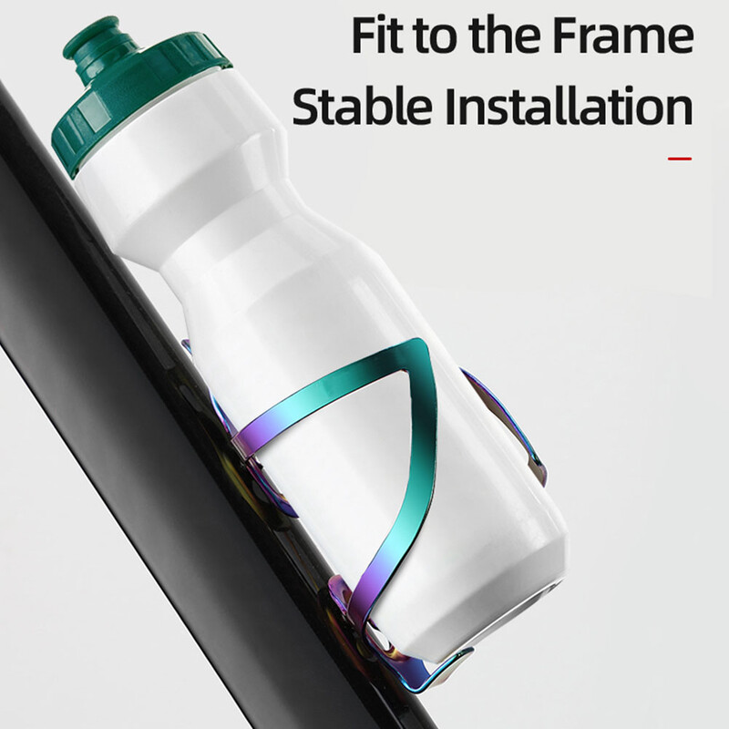 Višebojni kavez za biciklističku bocu od aluminijske legure MTB biciklistička boca za vodu Šareni nosač za upravljač, držač za držač kotlića