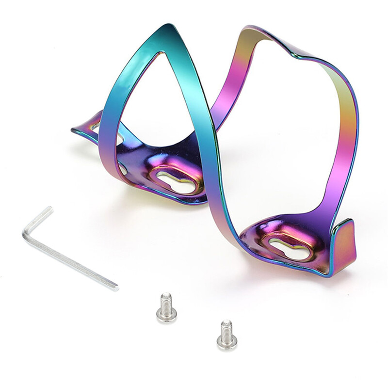 Višebojni kavez za biciklističku bocu od aluminijske legure MTB biciklistička boca za vodu Šareni nosač za upravljač, držač za držač kotlića