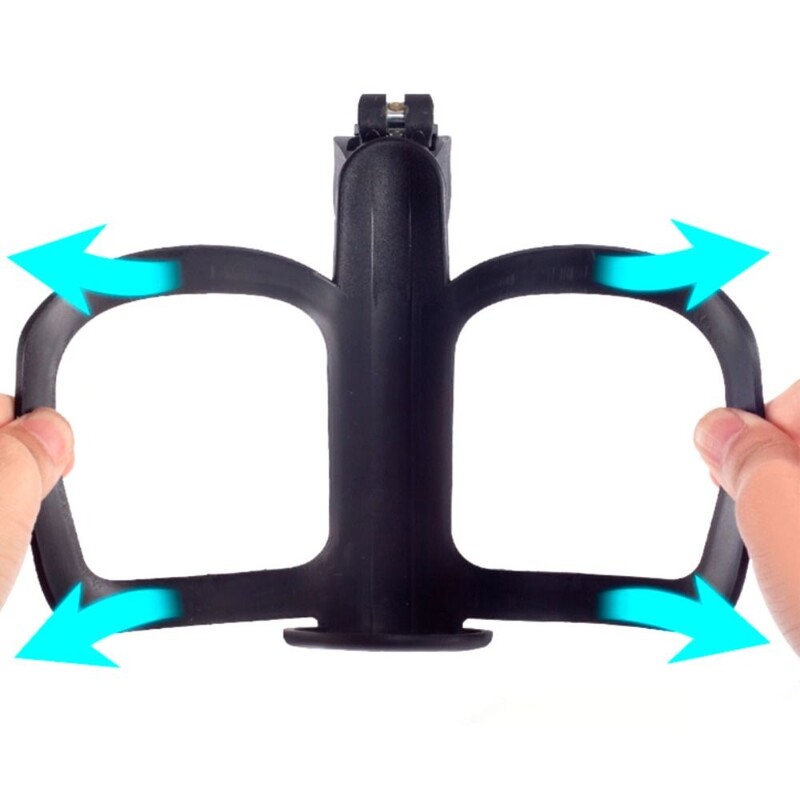 Регулируема бебешка количка Скоба за чаша за вода Велосипед Държач за бутилка Велосипед Завъртане на 360 градуса Багажник за бутилки Аксесоари за количка