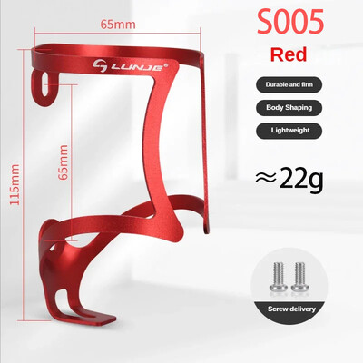 Ūdens pudeļu turētājs Velosipēdu izstrādājumi Aksesuāri Tējkannas statīvs Carbon Road Mountains MTB Riding Bike Bottle Cage