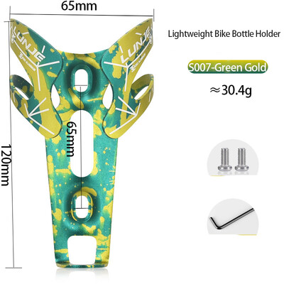 Ūdens pudeļu turētājs Velosipēdu izstrādājumi Aksesuāri Tējkannas statīvs Carbon Road Mountains MTB Riding Bike Bottle Cage