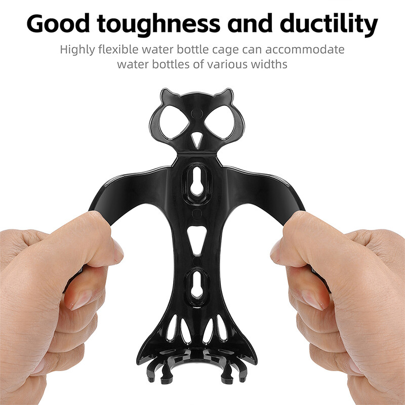 WEST BIKING Kavez za bocu za vodu za bicikle PC Držač za bocu visoke čvrstoće u obliku sove Lagani MTB nosač za bocu za cestovni bicikl