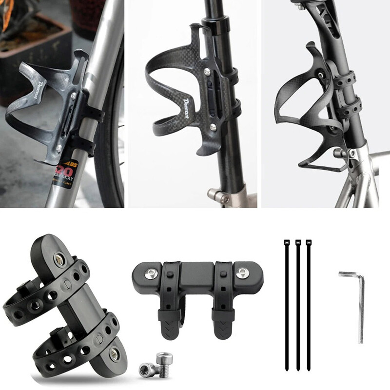 Stalak za bocu za vodu za bicikl Pretvornik silikonske trake protiv klizanja Mtb Adapter za držač boce za cestovni bicikl Dodaci za biciklizam