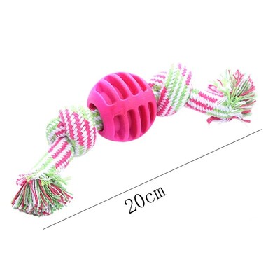Устойчива на ухапване играчка за куче въже за кучета Устойчивост на ухапване Интерактивна памучна кост Малко кученце Възел за дъвчене Въже за почистване на зъби Играчки за кучета