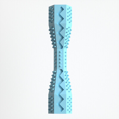 Suņu kucēnu izturīgas košļājamās rotaļlietas Mājdzīvnieku molāra zobu tīrīšanas rīks Interaktīva suņu zobu birstes rotaļlieta maziem suņiem Suņu rotaļlieta Zobu maskoti