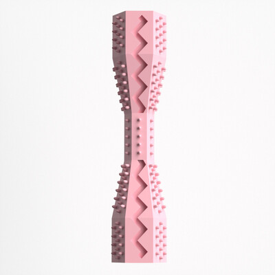 Suņu kucēnu izturīgas košļājamās rotaļlietas Mājdzīvnieku molāra zobu tīrīšanas rīks Interaktīva suņu zobu birstes rotaļlieta maziem suņiem Suņu rotaļlieta Zobu maskoti