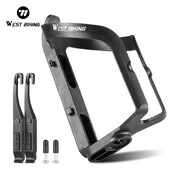 WEST BIKING velosipēda ūdens pudeles turētājs ar riepu svirām Riteņbraukšanas kronšteins MTB šosejas velosipēda pudeļu būra velosipēda piederumi
