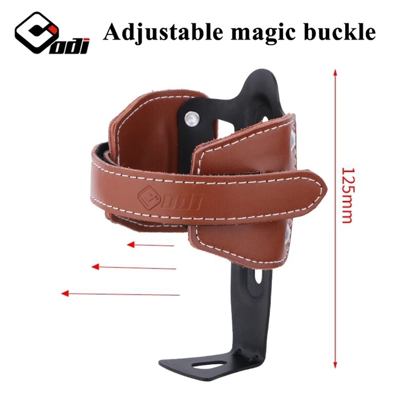 ODI velosipēda pudeļu būris retro govs ādas alumīnija sakausējuma ūdens glāzes turētājs kalnu ceļa salokāmajam velosipēdam iBicycle piederumi 53g