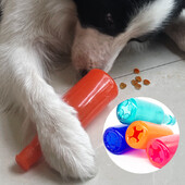 Suņu molāra rotaļlieta Interaktīva silikona pudele Suņu rotaļlieta Pret sakodieniem Zobu tīrīšana Pārtikas noplūdes Puzle Košļājamā Suņa Košļājamā Rotaļlieta