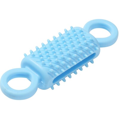 Mājdzīvnieku košļājamā rotaļlieta TPR, pret sakodieniem izturīgas molāras interaktīvas suņu rotaļlietas, kas paredzētas maziem suņiem, kuriem izplūst barība Rotaļlieta Suņu zobu tīrīšanas rotaļlietu piederumi