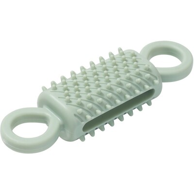 Mājdzīvnieku košļājamā rotaļlieta TPR, pret sakodieniem izturīgas molāras interaktīvas suņu rotaļlietas, kas paredzētas maziem suņiem, kuriem izplūst barība Rotaļlieta Suņu zobu tīrīšanas rotaļlietu piederumi