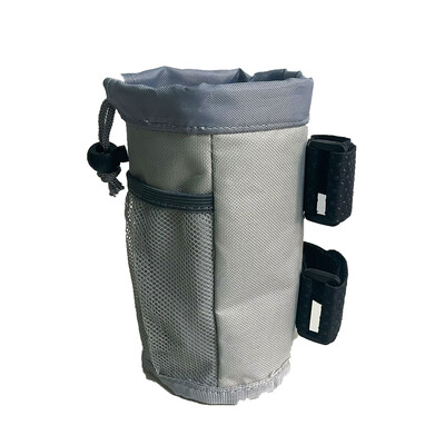 1PC Велосипед Мотоциклет Държач за чаша за вода Външна чанта за бутилка от плат Oxford Количка Инвалидна количка с мрежеста чанта Изолиран капак на бронята