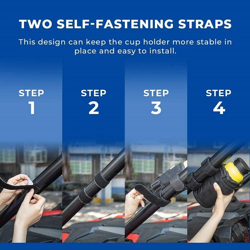 1PC Велосипед Мотоциклет Държач за чаша за вода Външна чанта за бутилка от плат Oxford Количка Инвалидна количка с мрежеста чанта Изолиран капак на бронята