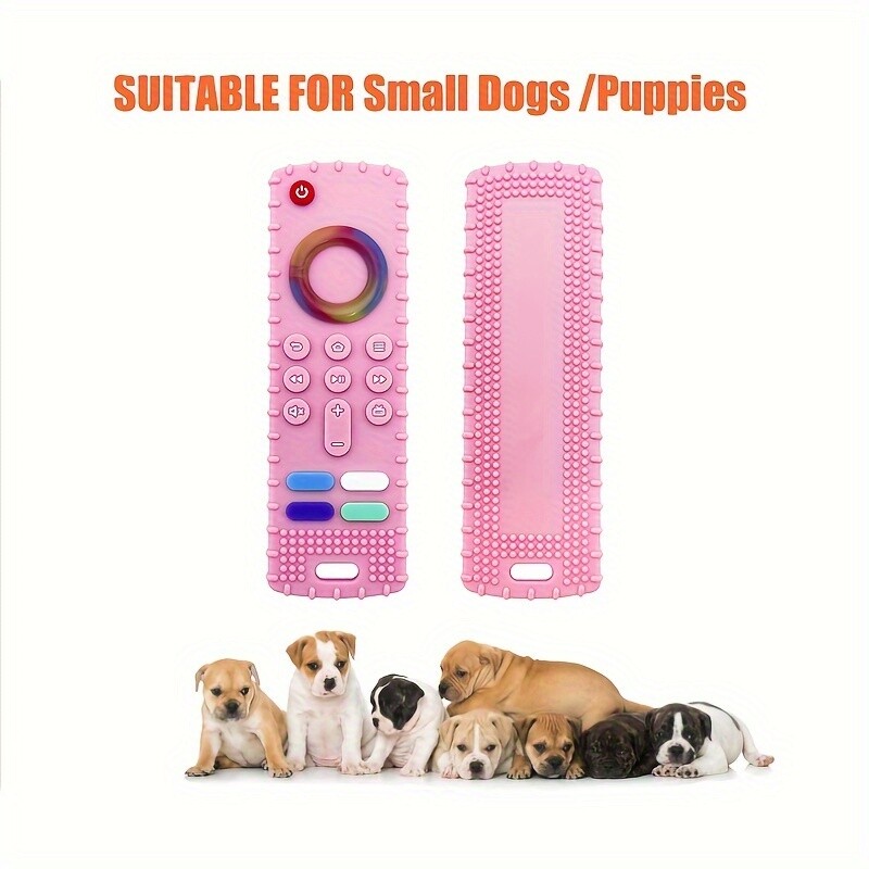 1 kom igračka za žvakanje pasa za nicanje zubića Silikonski daljinski upravljač za štence-Dostupne opcije u više boja, silikonski materijal, štapić za nicanje zubića za kućne ljubimce