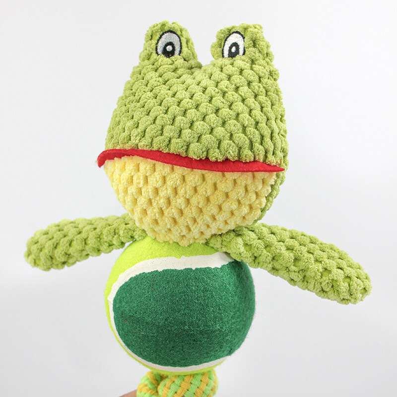 Plišana svinja, žaba, ljubimac, škripave igračke za male pse, štene, konopac, lopta, igračka za žvakanje, škripa, pribor za kućne ljubimce.