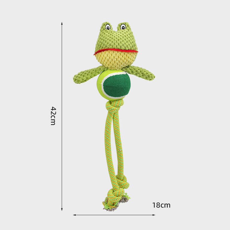 Plišana svinja, žaba, ljubimac, škripave igračke za male pse, štene, konopac, lopta, igračka za žvakanje, škripa, pribor za kućne ljubimce.